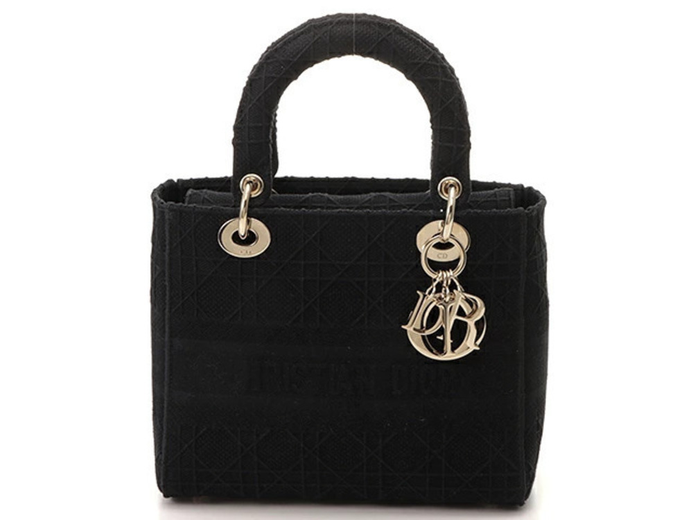 Christian Dior Lady D Lite Cannage Handbag